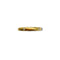 Bague 52 Alliance en or jaune 18 carats et diamants, travail moderne 58 Facettes BIJ180
