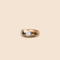 Bague 52 Bague jonc en or jaune et diamant 58 Facettes