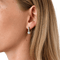 Boucles d'oreilles Années 1920 - Dormeuses en or gris et diamants 58 Facettes