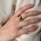 Bague 53 Bague croisillons en or jaune 18K rubis et diamants 58 Facettes REF2575-343