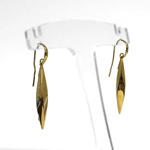 Boucles d'oreilles Boucles d'oreilles - Pampilles losangiques en or jaune 18K 58 Facettes REF2562-330