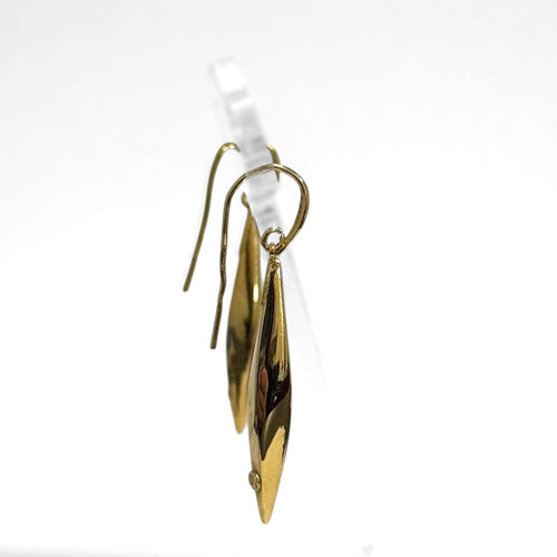 Boucles d'oreilles Boucles d'oreilles - Pampilles losangiques en or jaune 18K 58 Facettes REF2562-330