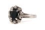 Bague 56 Années 70 - Bague en or blanc, saphir et diamants 58 Facettes 23844