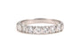 Bague 54 Bague contemporaine en or blanc 18 carats et diamants 58 Facettes B887