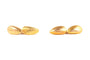 Boutons de manchette Boutons de manchette années 50 en or jaune 18 carats 58 Facettes B891