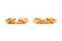 Boutons de manchette Boutons de manchette années 50 en or jaune 18 carats 58 Facettes B891