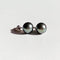 Boucles d'oreilles Underwater - Boucles d'oreilles en or blanc et perles de Tahiti 58 Facettes GER1322WG