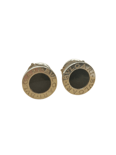 Bvlgari Bvlgari - Обеци от бяло злато и оникс 