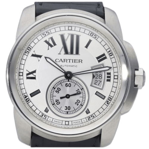 Montre Cartier Calibre - Montre en acier 58 Facettes MT47205