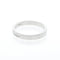 Bague 58 Cartier C de Cartier - Alliance en platine avec diamant 58 Facettes sf0e426lkh