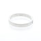 Bague 58 Cartier C de Cartier - Alliance en platine avec diamant 58 Facettes sf0e426lkh
