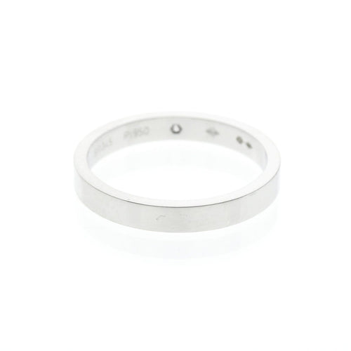 Bague 58 Cartier C de Cartier - Alliance en platine avec diamant 58 Facettes sf0e426lkh