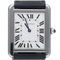 Montre Cartier Tank Solo - Montre en cuir noir 58 Facettes MT47213