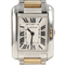 Montre Cartier Tank Anglaise - Montre en acier et or jaune 58 Facettes MT47189