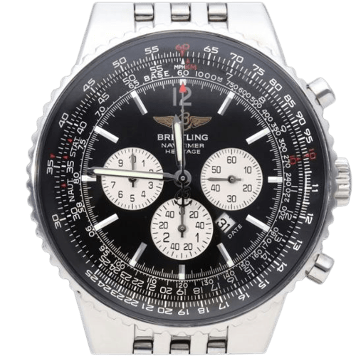 Breitling Navitimer - Chronografické hodinky ze žlutého zlata a oceli 