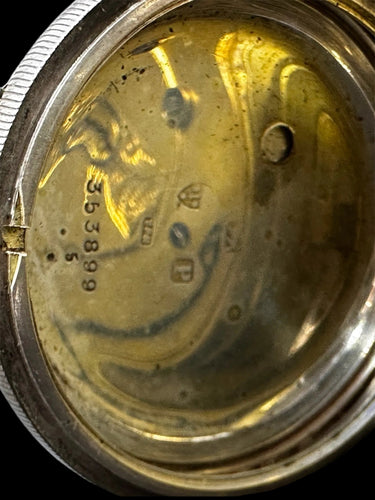 Montre English Lever - Orologio de tasca en argent 58 Facettes