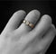 Bague 55 Bague trilogy en or blanc avec diamants 58 Facettes
