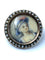 Broche Spilla allemande de birthday 58 Facettes