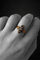 Bague Anello victorien - Bague en or jaune 14K, émail noir et diamants 58 Facettes