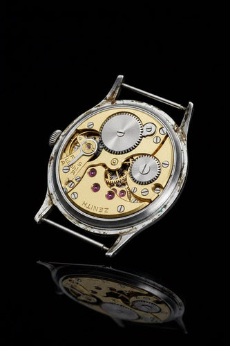 Montre Zenith Tipo Militare - Montre calibre 12-4-P 58 Facettes