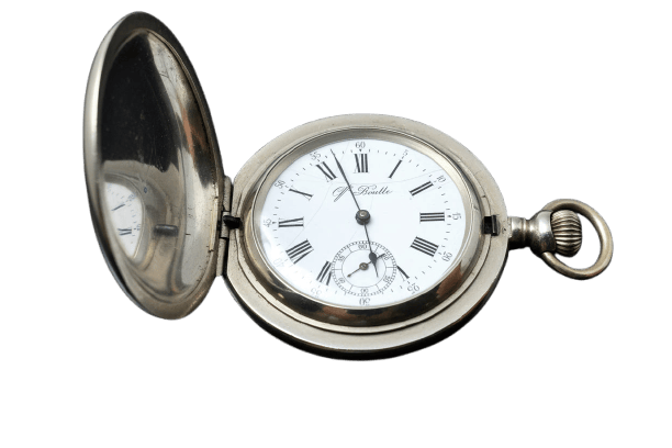 Montre Boutte - Montre de poche en argent 58 Facettes