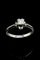 Bague 58 Bague solitaire en or 18K avec diamant taille brillant 0,17 ct 58 Facettes