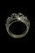Bague 56 Mille Fili - Bague bombée en or blanc 18K diamants 58 Facettes