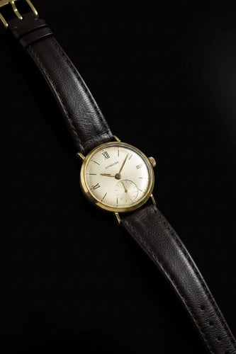 Montre Longines - Montre vintage en or jaune 58 Facettes