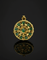 Pendentif Pendentif - Smeraldi e diamants en or jaune 58 Facettes