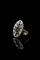 Bague 58 Bague style baroque avec péridot et diamants 58 Facettes