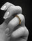 Bague 52 Bague rivière en or blanc avec diamants taille brillant 58 Facettes