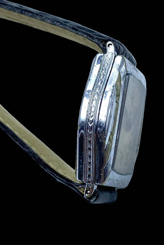 Montre Elgin Spartan (1913) - Montre en nickel plaqué chrome 58 Facettes