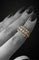 Bague 51 Bague fascione - Bague en or jaune 18K et diamants 58 Facettes
