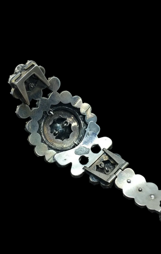 Bracelet Bracciale austro-ungarico con granati piropo 58 Facettes