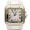 Cartier Santos Galbée - Sat od žutog zlata i čelika 