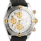Montre Breitling Chronomat Evolution - Montre chronographe en or jaune et acier 58 Facettes MT47254