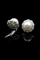 Boucles d'oreilles Orecchini de perles en platine et diamants 58 Facettes