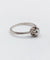 Bague 58.5 Bague solitaire Art déco en platine et diamant taille ancienne 58 Facettes A07537