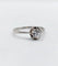 Bague 58.5 Bague solitaire Art déco en platine et diamant taille ancienne 58 Facettes A07537