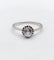 Bague 58.5 Bague solitaire Art déco en platine et diamant taille ancienne 58 Facettes A07537