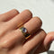 Bague 57 Love More - Bague Cigar en or 18 carats et saphir bleu 58 Facettes GBR1207LB