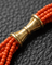 Collier Collier multifils en corail avec fermoir en or jaune 58 Facettes