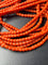 Collier Collier multifils en corail avec fermoir en or jaune 58 Facettes