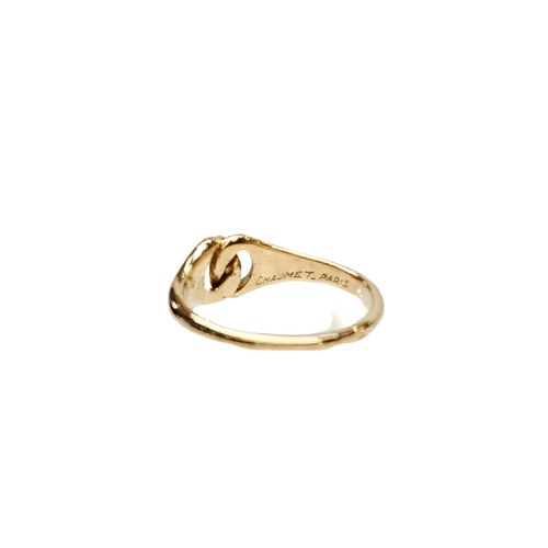 Prsten Chaumet Paris ze 18karátového žlutého zlata - zadní strana.png