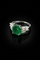 Bague Anello en or avec émeraude et diamants 58 Facettes
