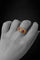 Bague 60 Bague austro-hongroise - Bague bandeau en or rose 14K rubis et diamant 58 Facettes