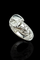Bague 53 Bague serpent - Or blanc 18 carats et diamants 58 Facettes