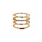 Bague 55 Bague en or rose et diamants 58 Facettes AR1694