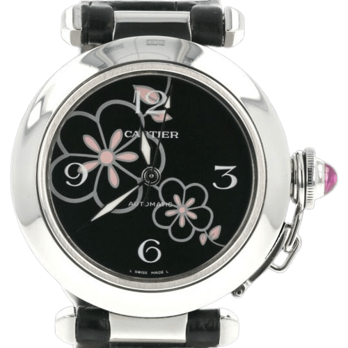 Montre Cartier Pasha C - Montre en acier 58 Facettes MT47177