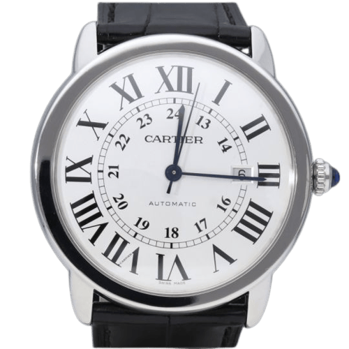Montre Cartier Ronde Solo - Montre en acier 58 Facettes MT47199
